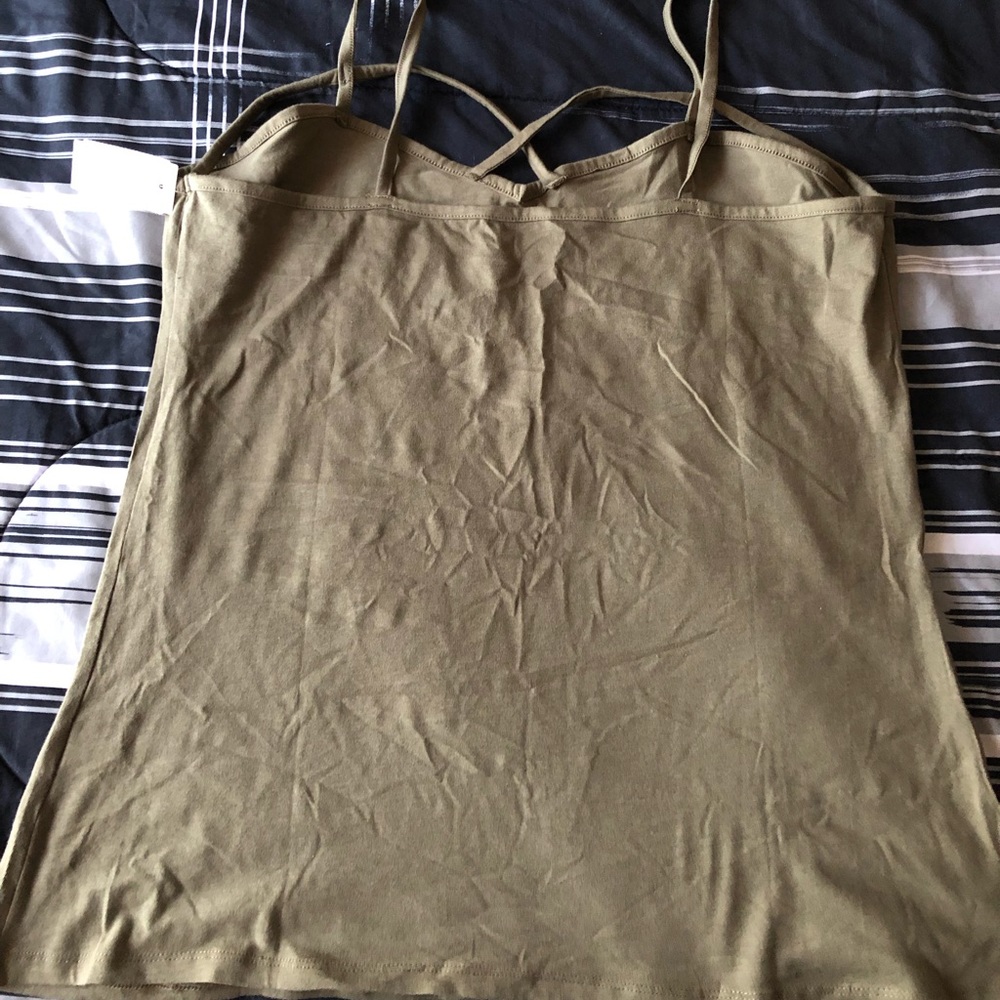 Cross front shirt